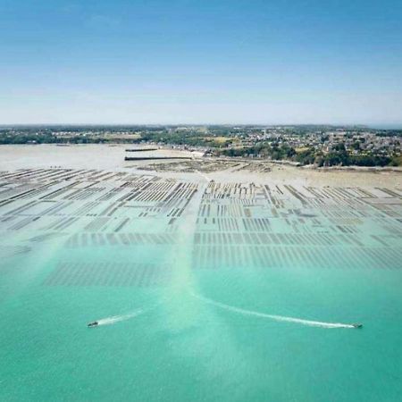La Belle Mer By Mrodbnb - Appart Neuf - Vue Mer - 25M Plage & Resto - Cine - Cheminee - Popcorn Cancale Exterior foto